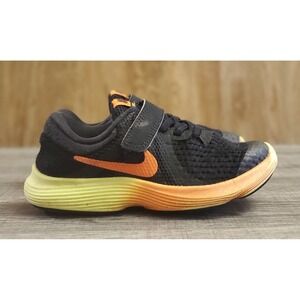 Nike Revolution 4 Running Shoes Youth Size 10.5C Black